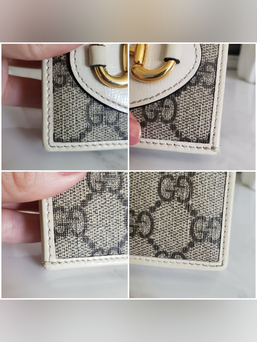 Authentic Pre-owned Gucci Horsebit 1955 Compact Wallet - Picture 12 of 16